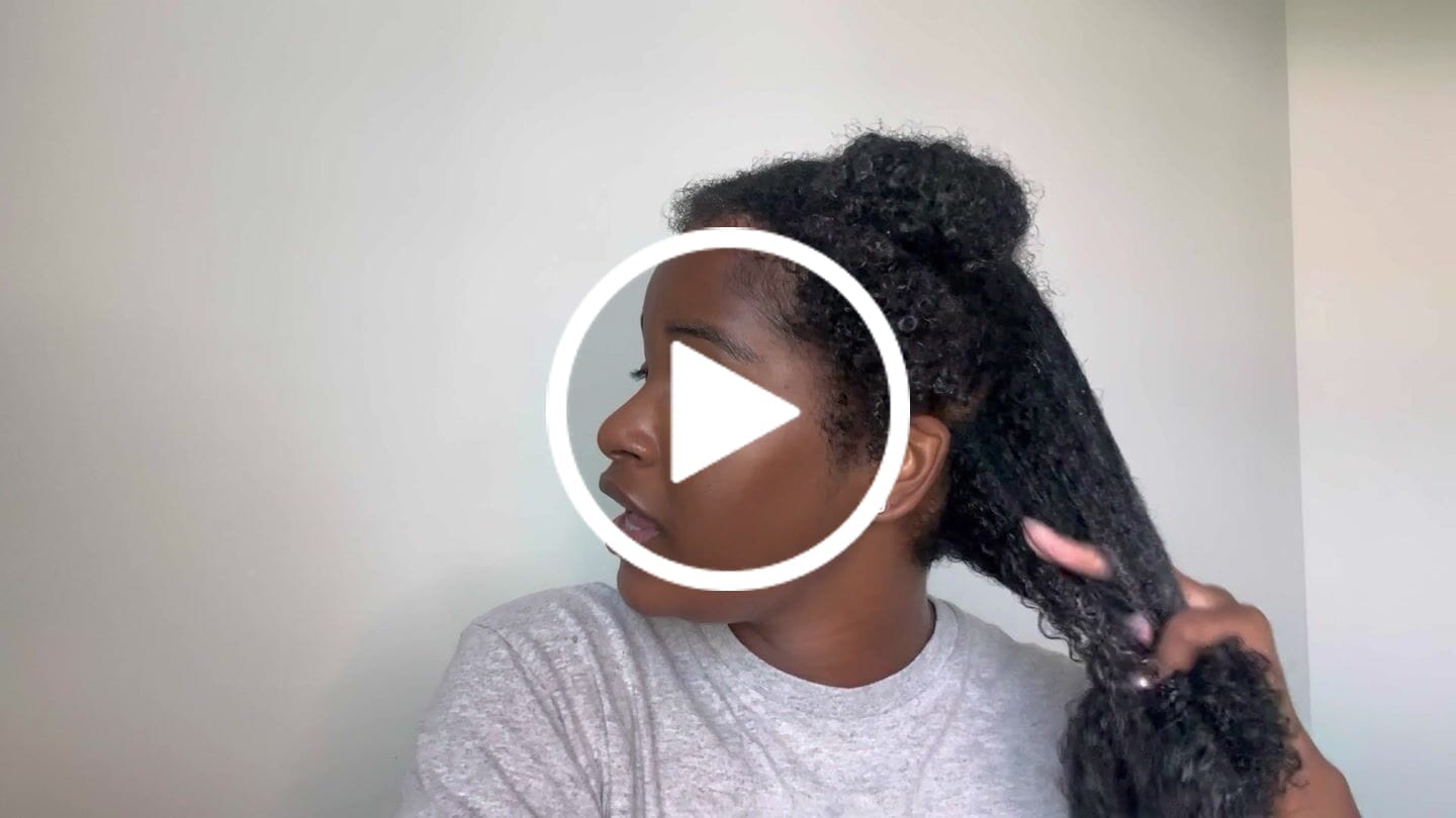 Customer video review of LAVISH Leave-In Conditioning Styler