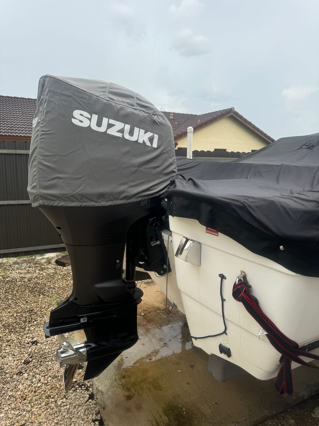 Customer photo review of Suzuki Engine Cover