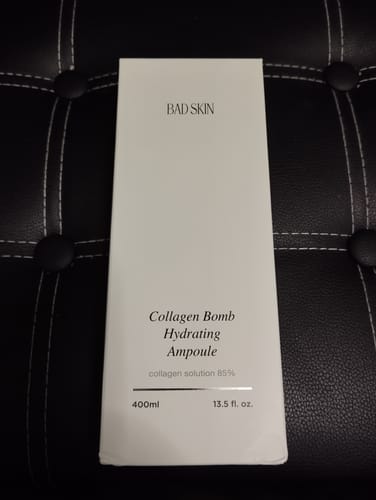Customer photo review of Bad Skin™ Korean Collagen Bomb Hydrating Ampoule