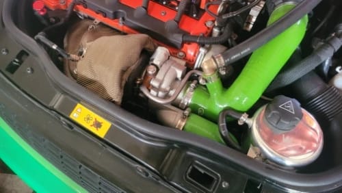 Customer photo review of Turbo Heat Blanket Shield N14 N18 For Mini R55 R56 1.6T