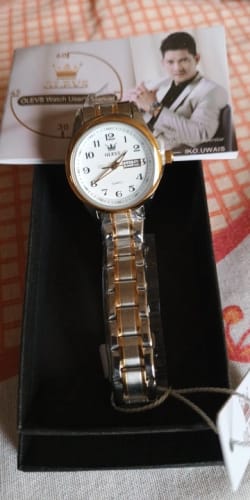 Customer photo review of Elegance® 5567 Quartz Watches Original Women Luminous Waterproof Shock Resistant Stainless Steel Ladies Wristwatch Gift