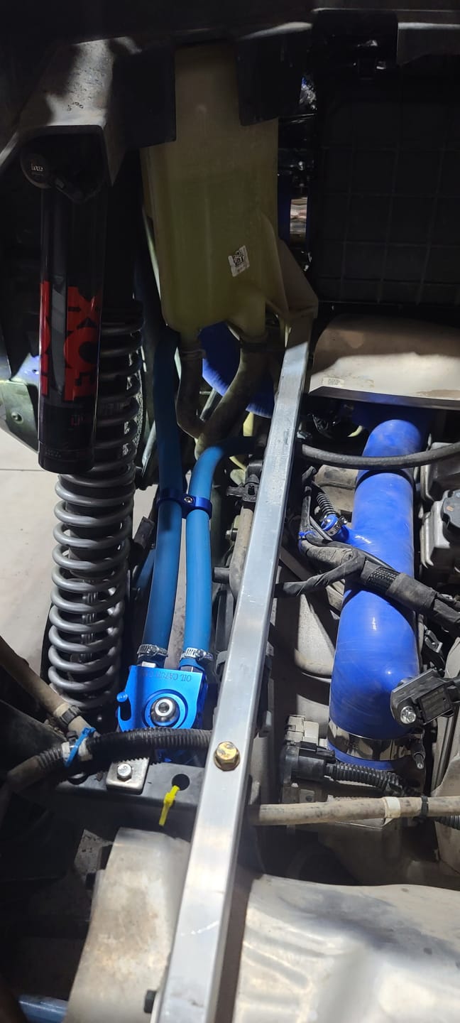 Customer photo review of RPM SxS Polaris RZR PRO XP & Turbo R Silicone Intake & Charge Tube SET