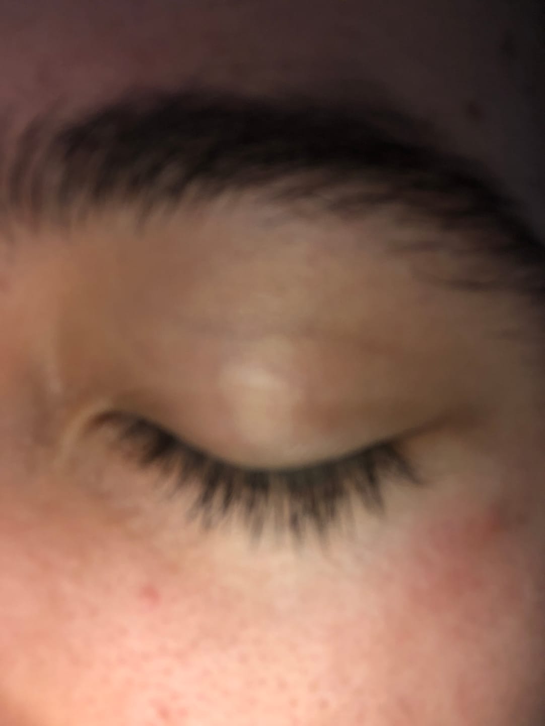 Customer photo review of Suero crecimiento de pestañas y cejas