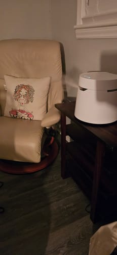 Customer photo review of Carepod One - Stainless Steel Humidifier