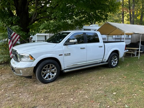 Customer photo review of 2013-2018 Dodge Ram 1500 Air Suspension Conversion/Delete Kit With Light Fix Module (DR14FM)
