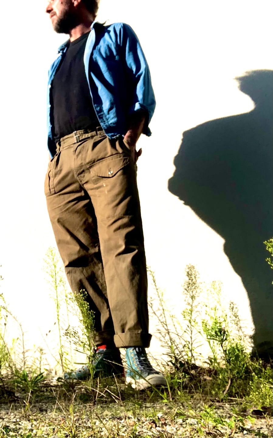 Customer photo review of 1943 British Army KD & JG Gurkha Bermuda Pants - Olive
