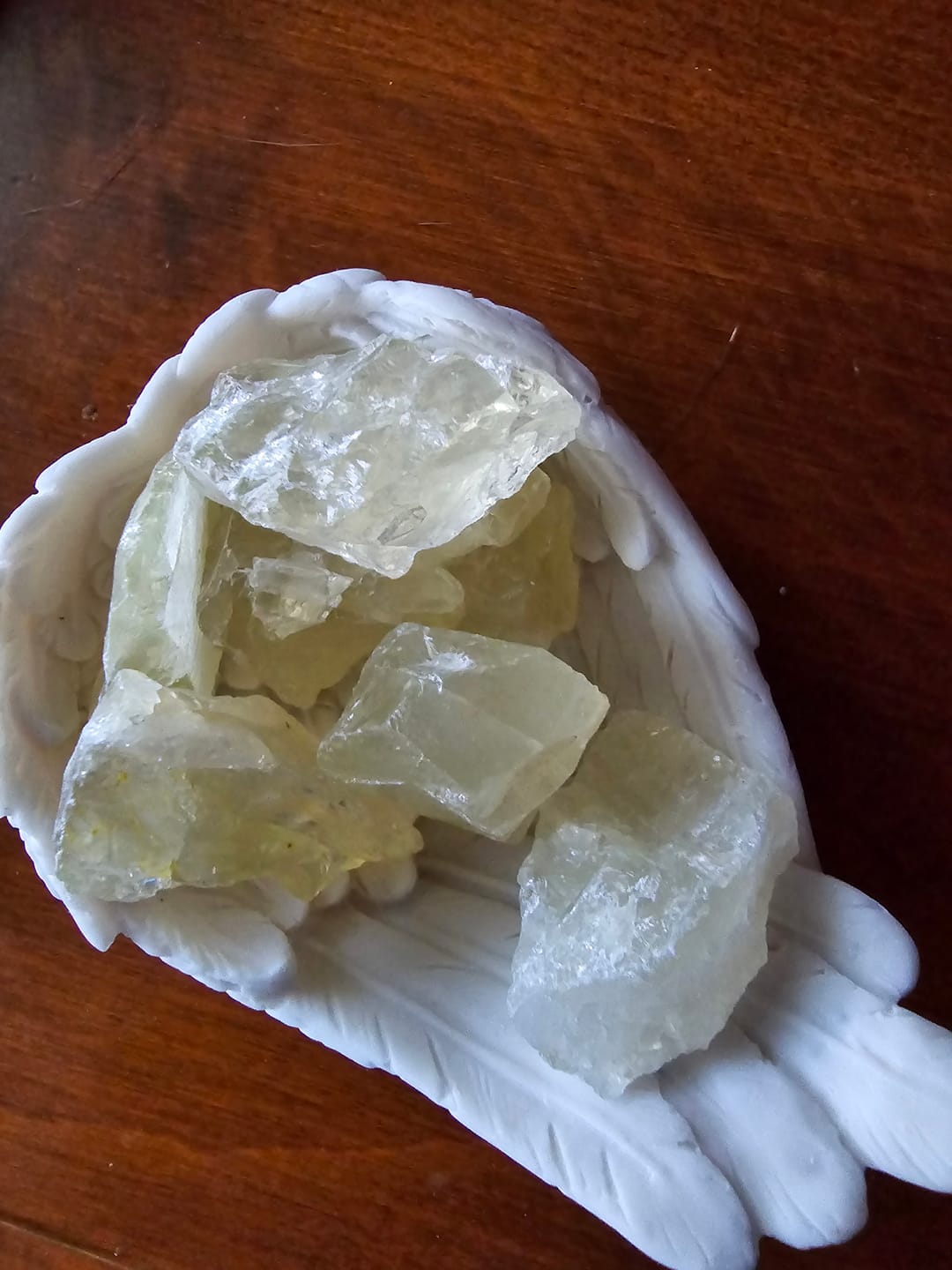 Customer photo review of Natural Citrine Raw Crystals