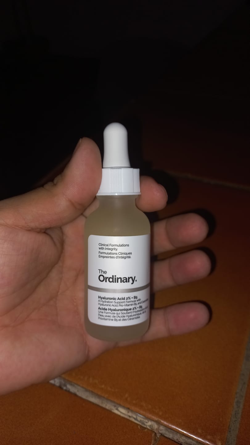 Customer photo review of Hyaluronic Acid 2% + B5 Hydrating Serum