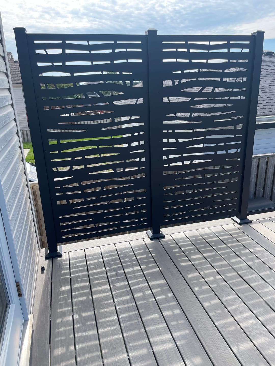 Customer photo review of Privacy Screen (Branch)