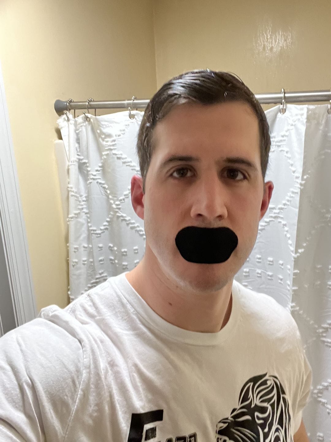 Customer photo review of Mouth Tape for Sleeping - Anti Snoring, Medical Grade, Breathable, Pain Free Removal & Hypoallergenic