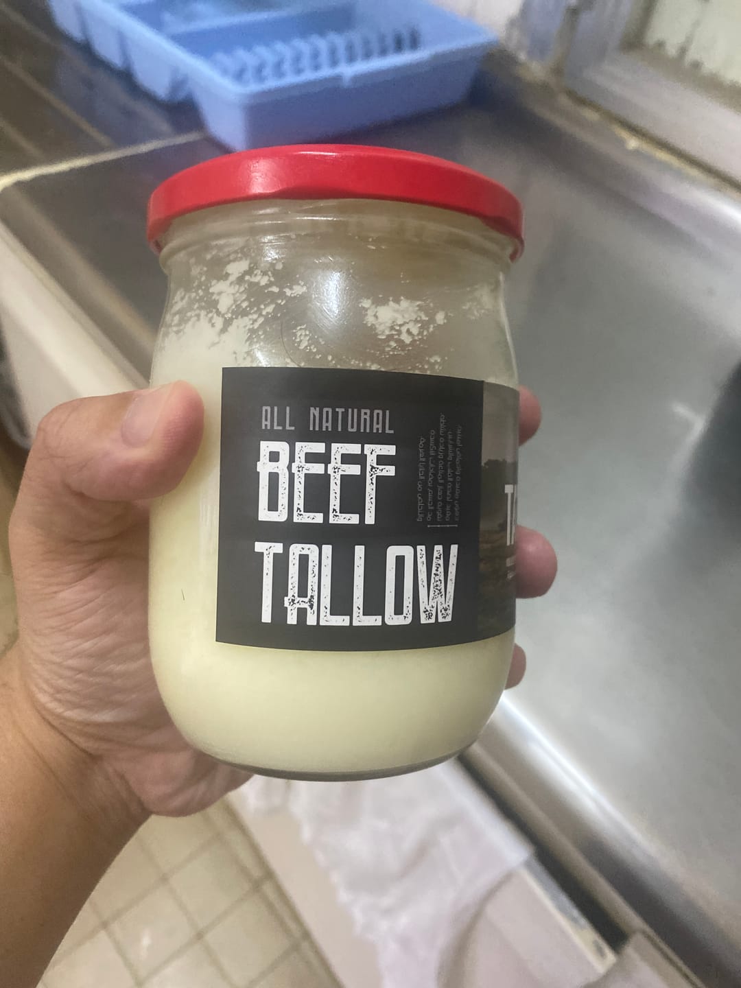 Customer photo review of Organic Beef Tallow & Bone Broth