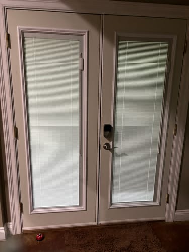 Customer photo review of Full Light Replacement Frame Set (glass not included)