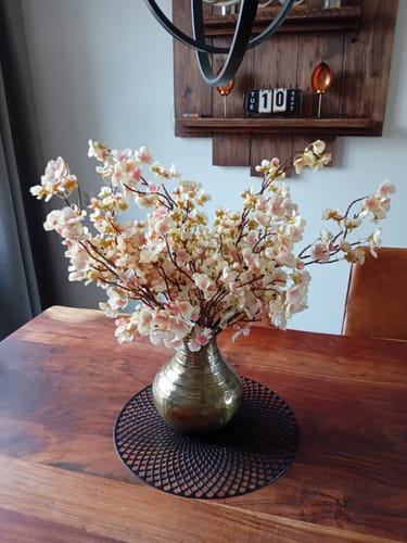 Customer photo review of Zijden Bloesem - Oudroze (3 stengels)