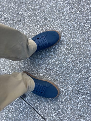 Customer photo review of Cannon Knit M 2.0 Wool Navy