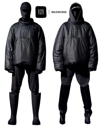 Customer photo review of Mock Neck Pullover Puffer - Yeezy Gap Engineered By Balenciaga