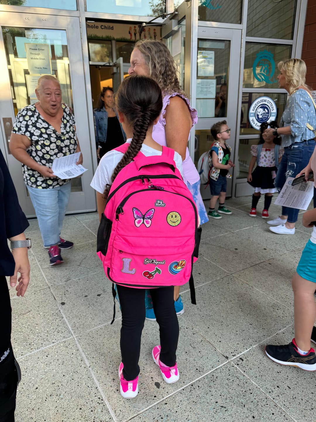 Customer photo review of Recycled Backpack