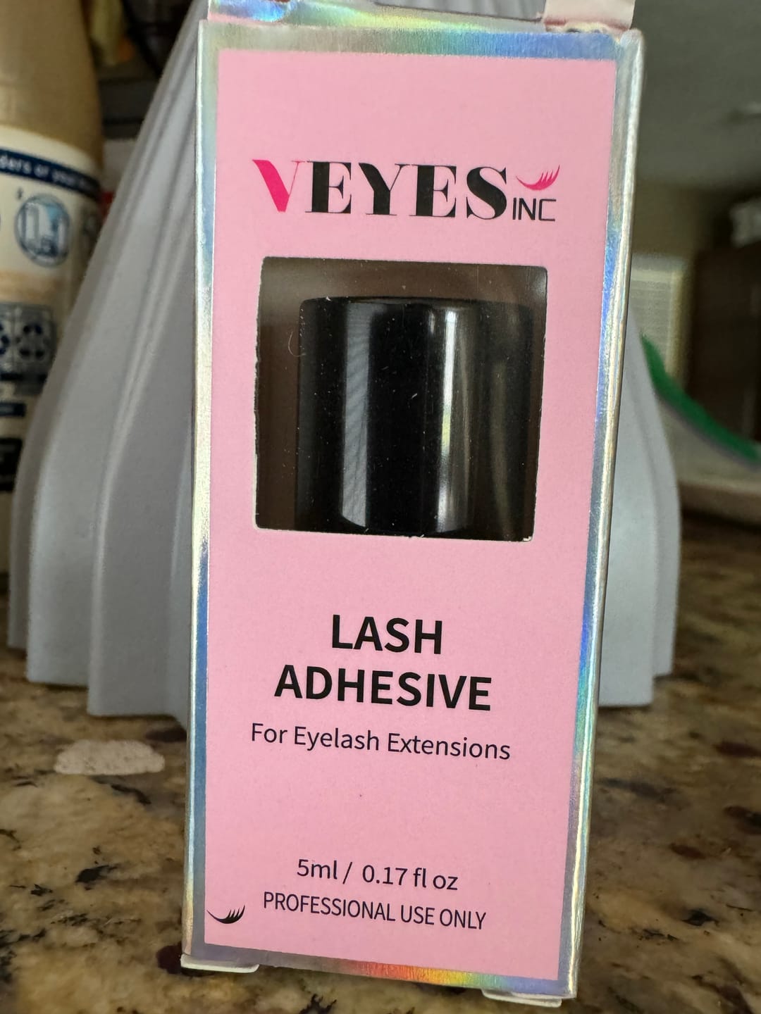 Customer photo review of Extra Strong - Lash Extension Glue CA95131