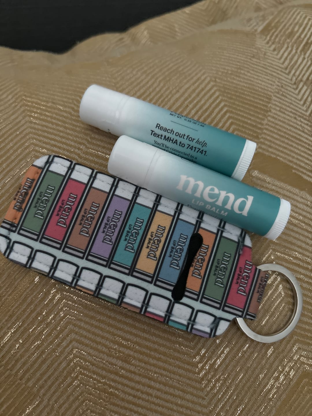Customer photo review of Peppermint Lip Balm