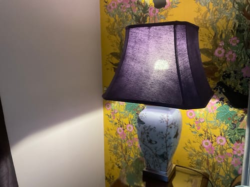 Customer photo review of Fabric Paint -- Purple