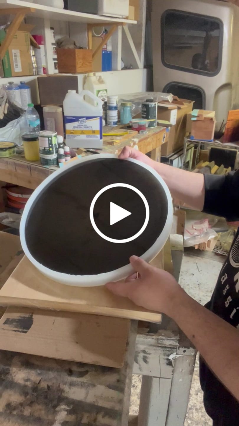 Customer video review of Aztec / Mayan Calendar 13x3/4" - Silicone Mold