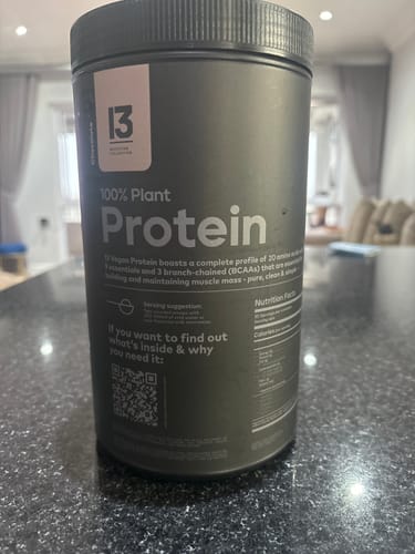 Customer photo review of 100% Plant Protein