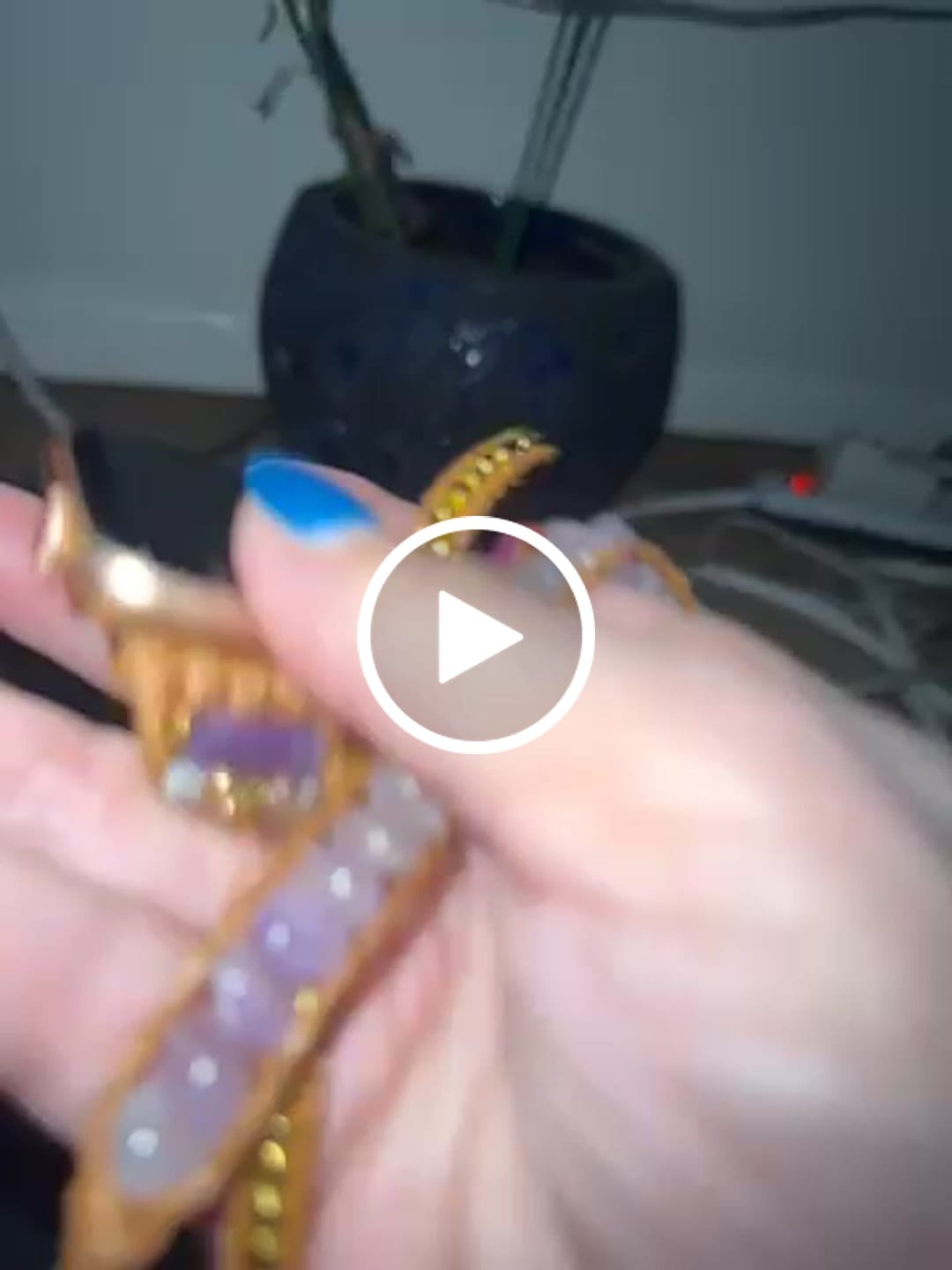 Customer video review of Purple Jade Magical Apple Watch Strap