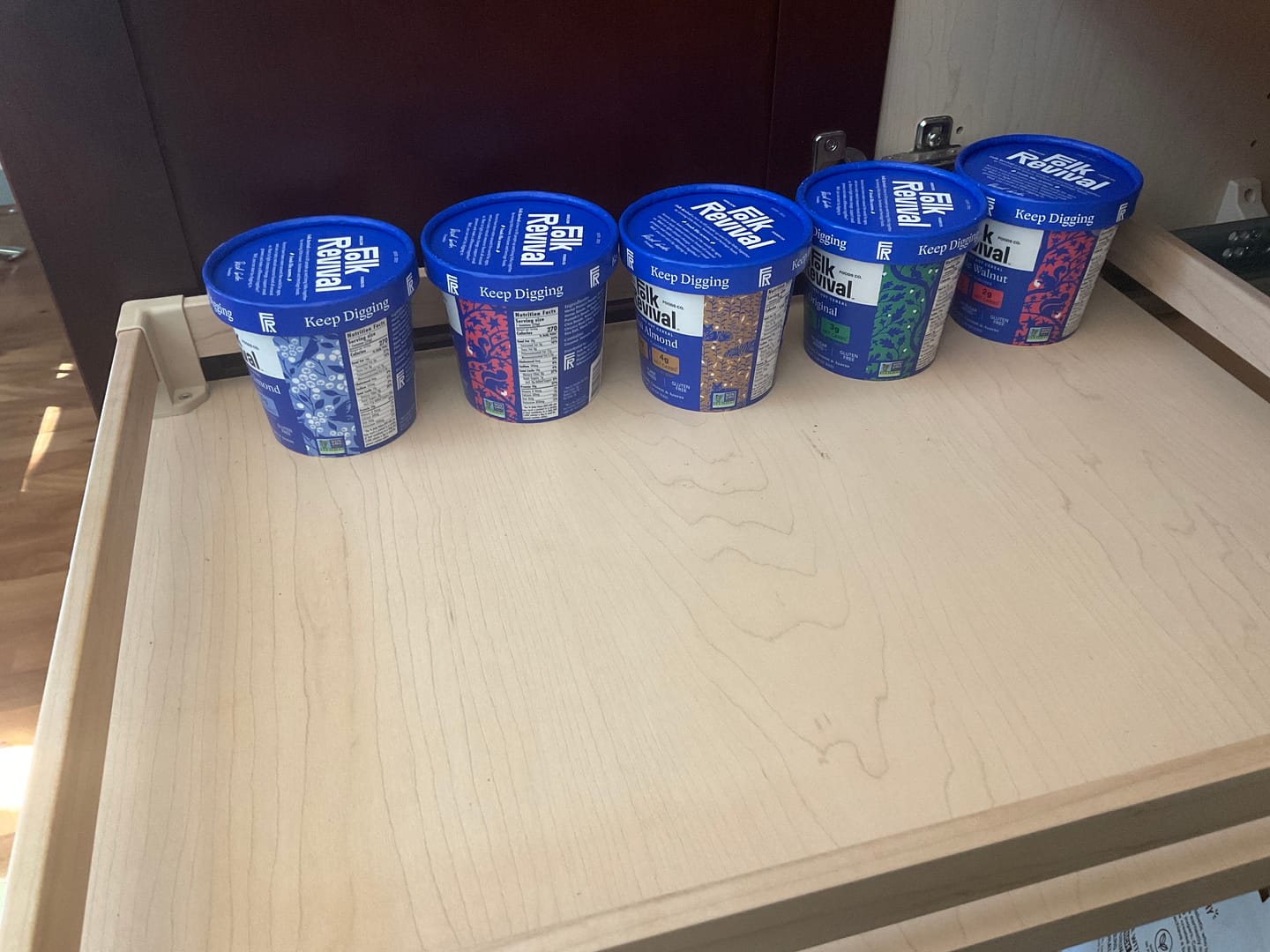 Customer photo review of Variety Pack - Keto Instant Oatmeal