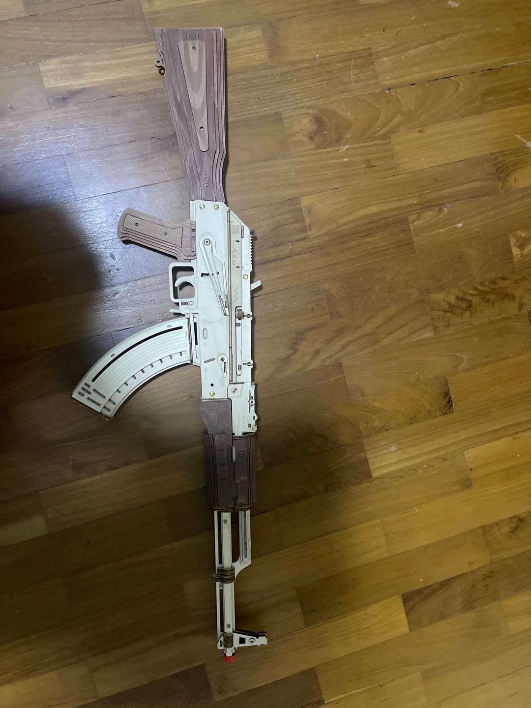 Customer photo review of Rokrgeek AWM Sniper Rifle 3D Wooden Puzzle
