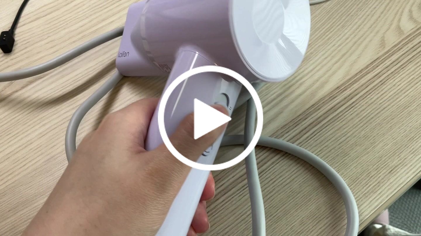 Customer video review of Laifen SE Lite · High-speed hair dryer