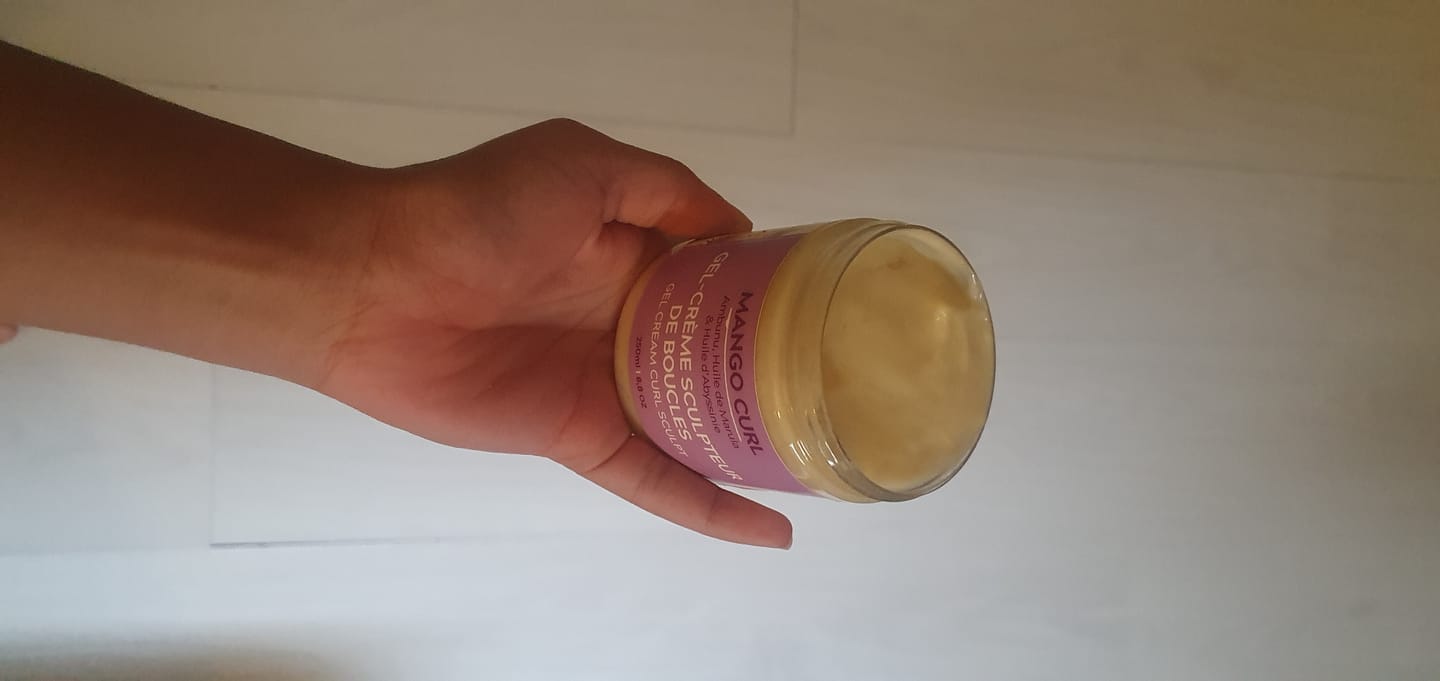 Customer photo review of Gel-Crème Sculpteur de Boucles MANGO CURL