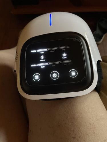 Customer photo review of ComfortKnee™ Varmemassageapparat til knæ - lindrer smerter og øger blodcirkulationen