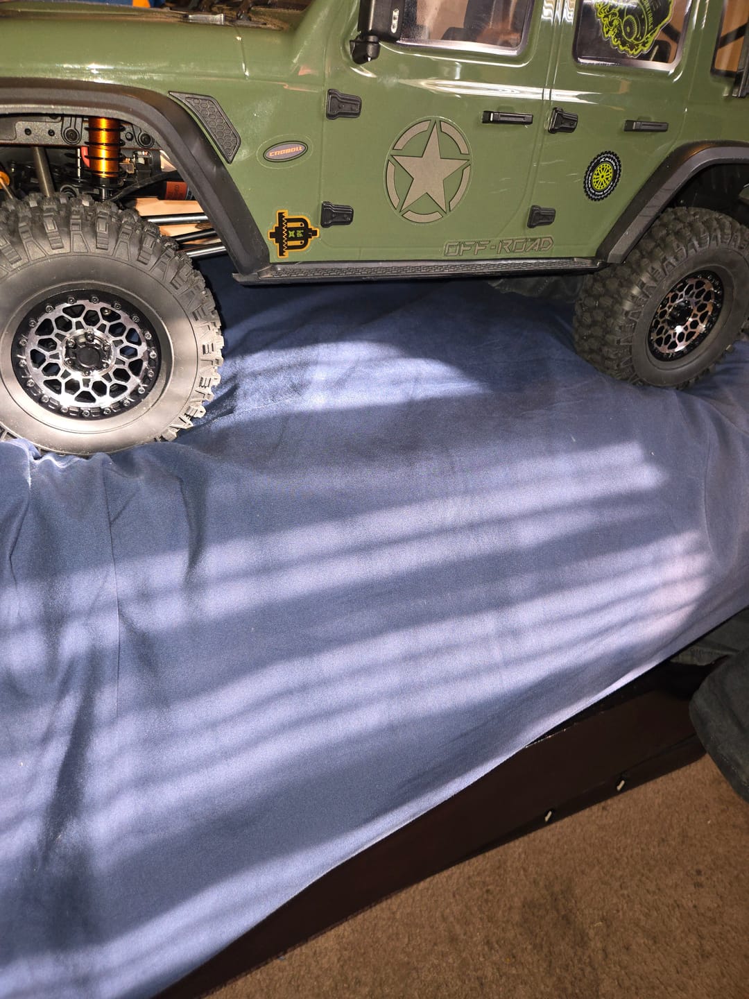 Customer photo review of Aluminum Wheel Hub(4pcs) for MK-07