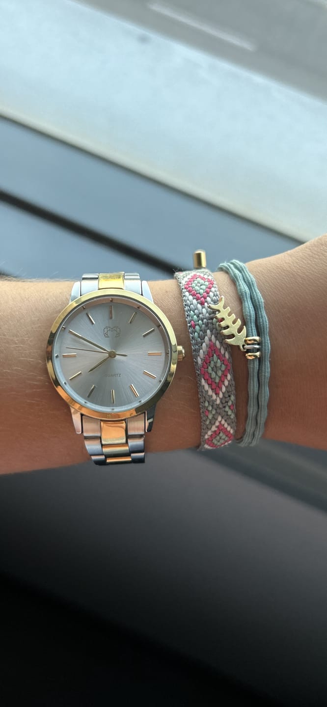 Customer photo review of Reloj California ~ GoldSilver
