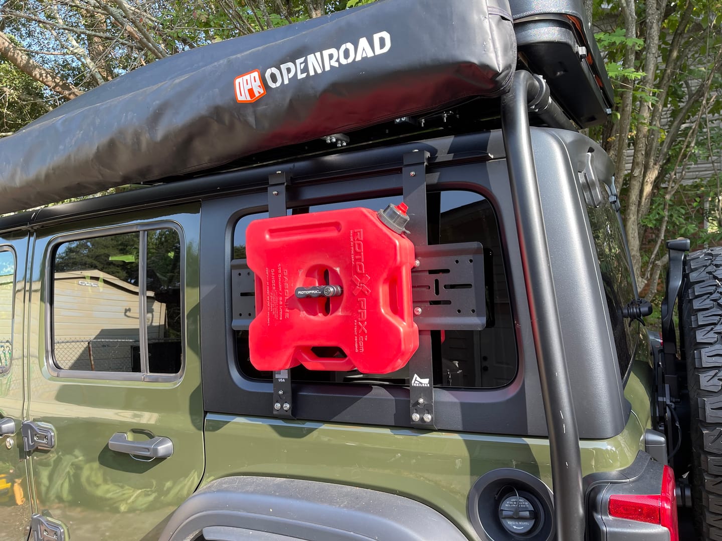 Customer photo review of Pak Rax Kit for the Jeep JL (2018-Current)