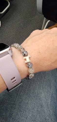 Customer photo review of STRĀ Dog Beaded Bracelet