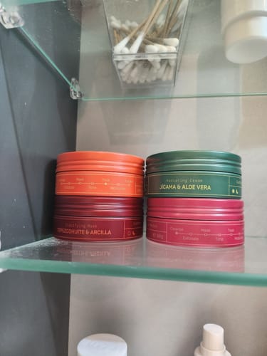 Customer photo review of Mask Duo - Tepezcohuite & Achiote