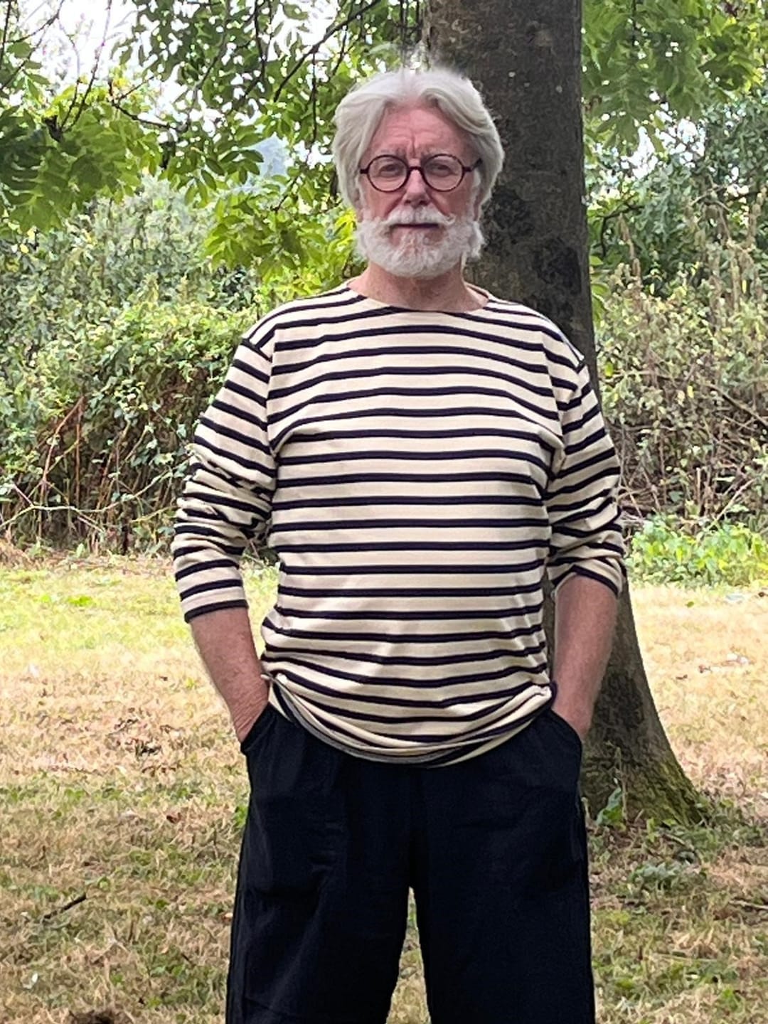 Customer photo review of Breton Stripe Long Sleeve T-Shirt