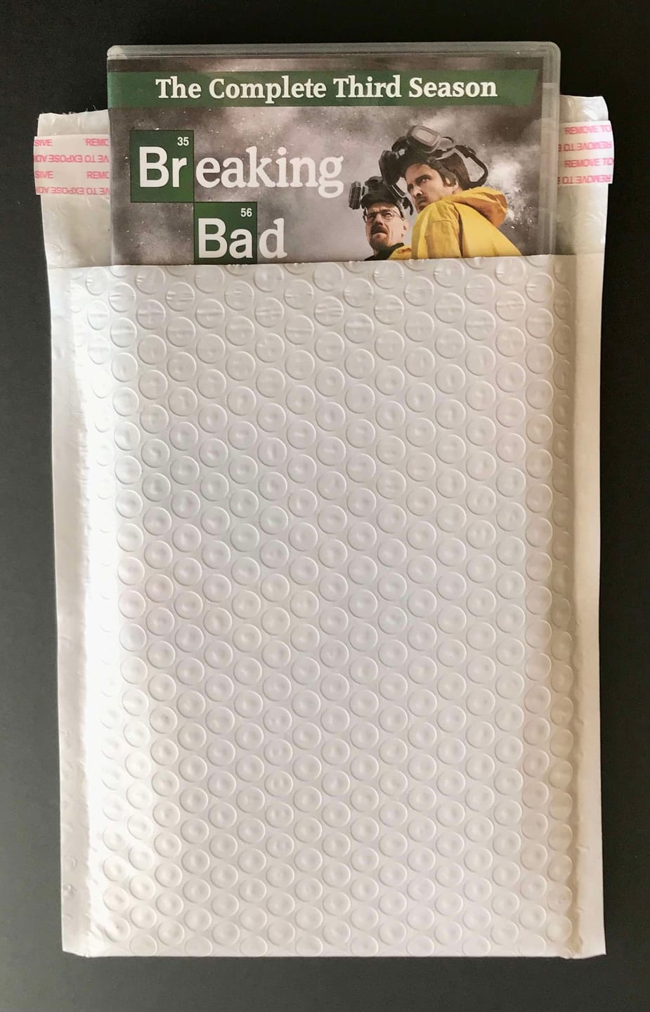 Customer photo review of Poly Bubble Padded Mailer G1 01 160 x 230mm White