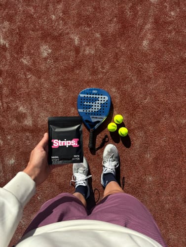 Customer photo review of Black Nasal Strips