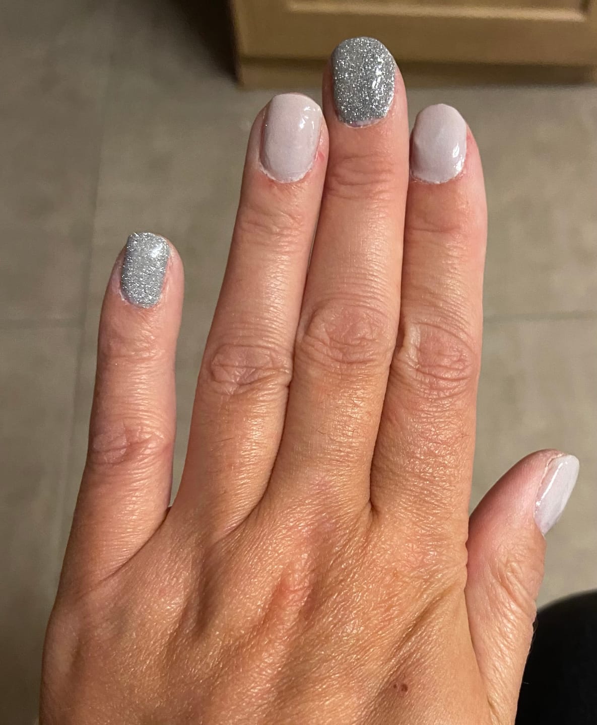 Customer photo review of Oatmeal Dipping Powder