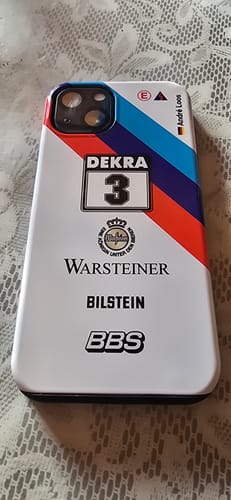 Kundenbewertung mit Foto zu M3 E30 #15 DTM Champion 1989 Livery - Individuelle Premium Hülle für iPhone