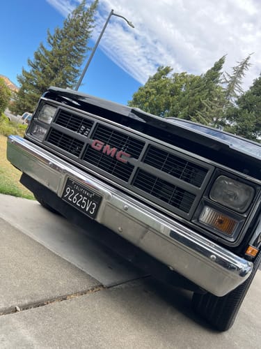 Customer photo review of 1963-1968 CALIFORNIA LICENSE PLATE - BLACK WITH WHITE TEXT 6"x12" (156.5mm x 305mm)