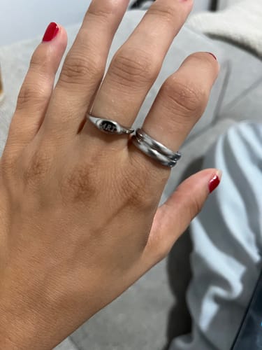 Customer photo review of Art Ring - Silver