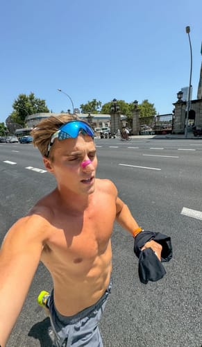 Customer photo review of Black Nasal Strips