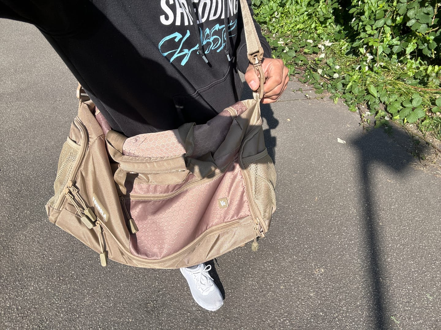 Customer photo review of 740 Elite Duffle Bags