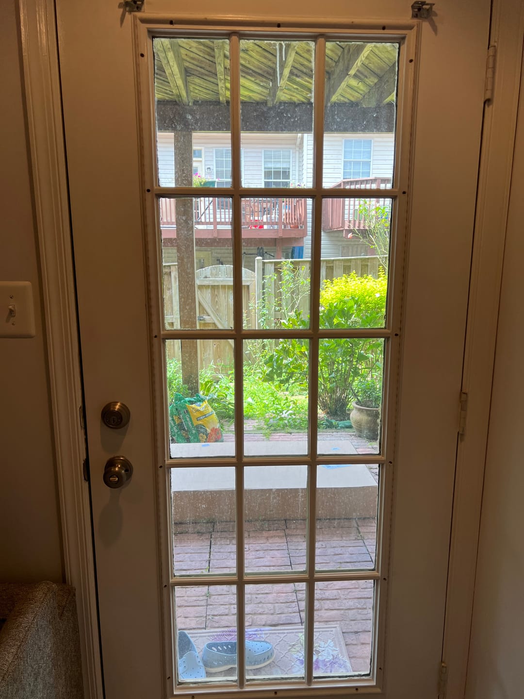 Customer photo review of Grills Between Glass 15 Lite Glass and Frame Kit (Full Lite)
