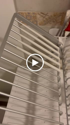 Customer video review of Secaplatos Plegable Brabantia Gris Claro