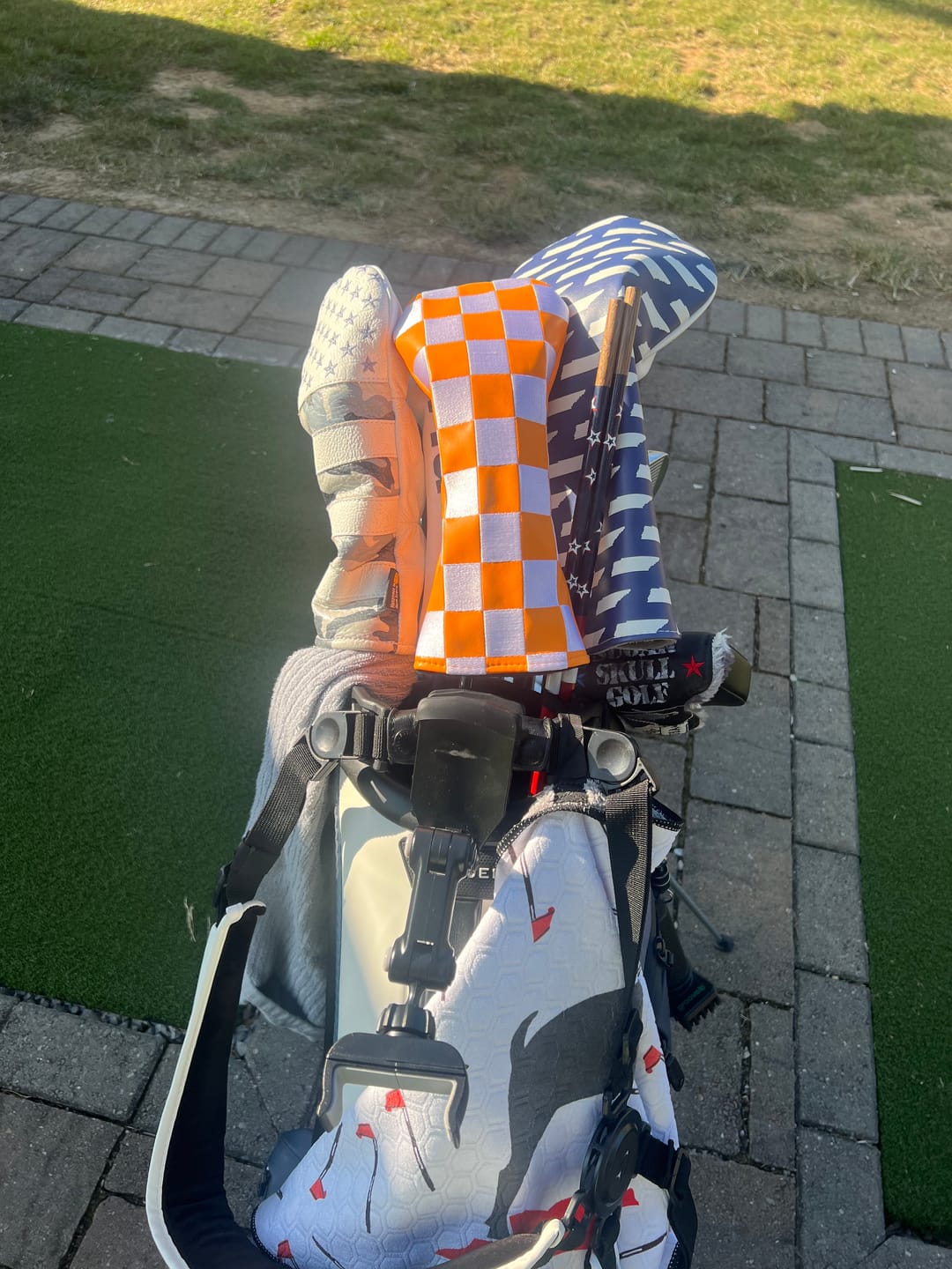 Customer photo review of 3SG - Checkerboard Fairway Cover