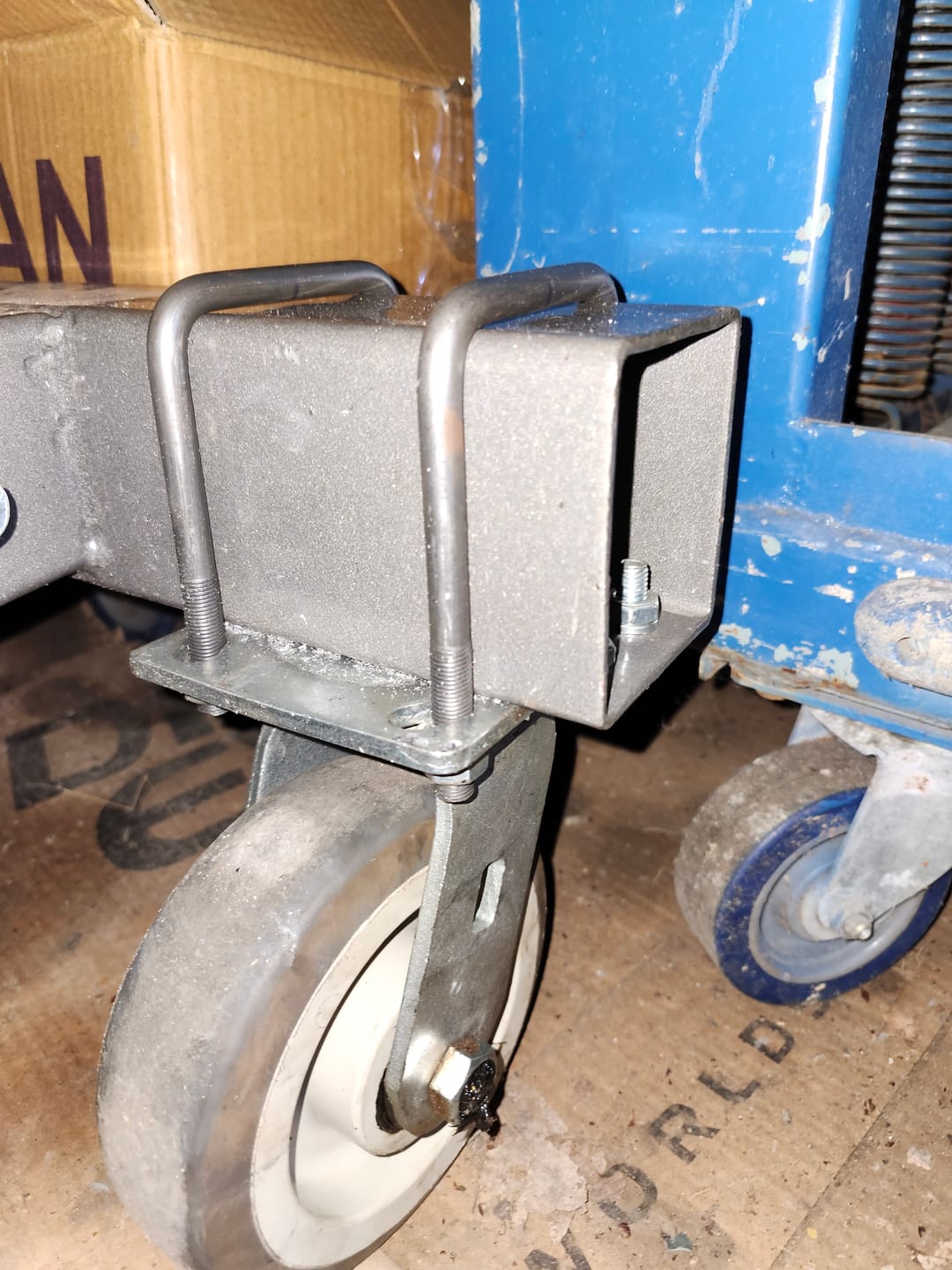 Customer photo review of 3/8 Inch Diameter U-Bolts - Square