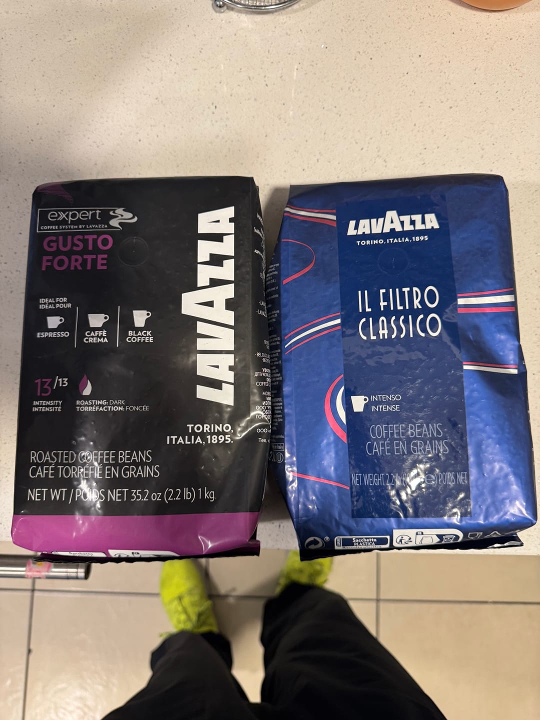 Customer photo review of Pack Lavazza Gusto Forte 1 kg más Il Filtro Classico 1 kg